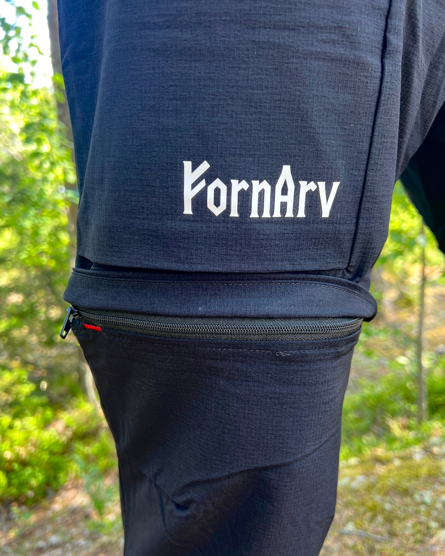 2 i 1 Outdoorbyxor - Svart - HERR