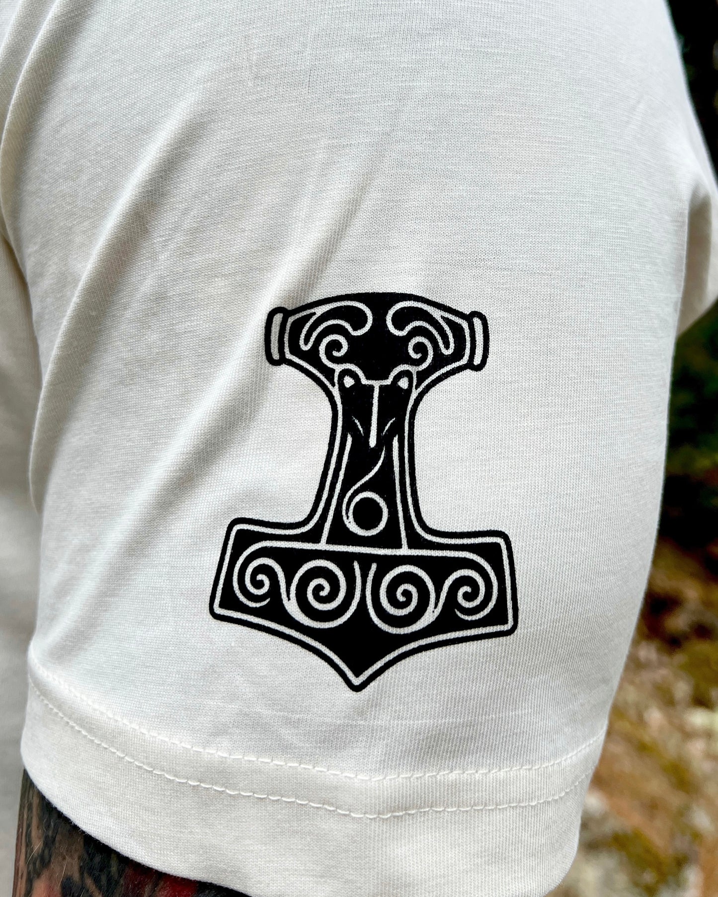 T-shirt - Torshammare Naturvit - UNISEX