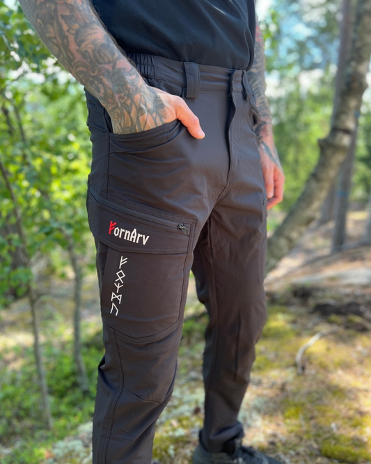 FornArv Core Outdoor Byxor – HERR - GRÅSVART