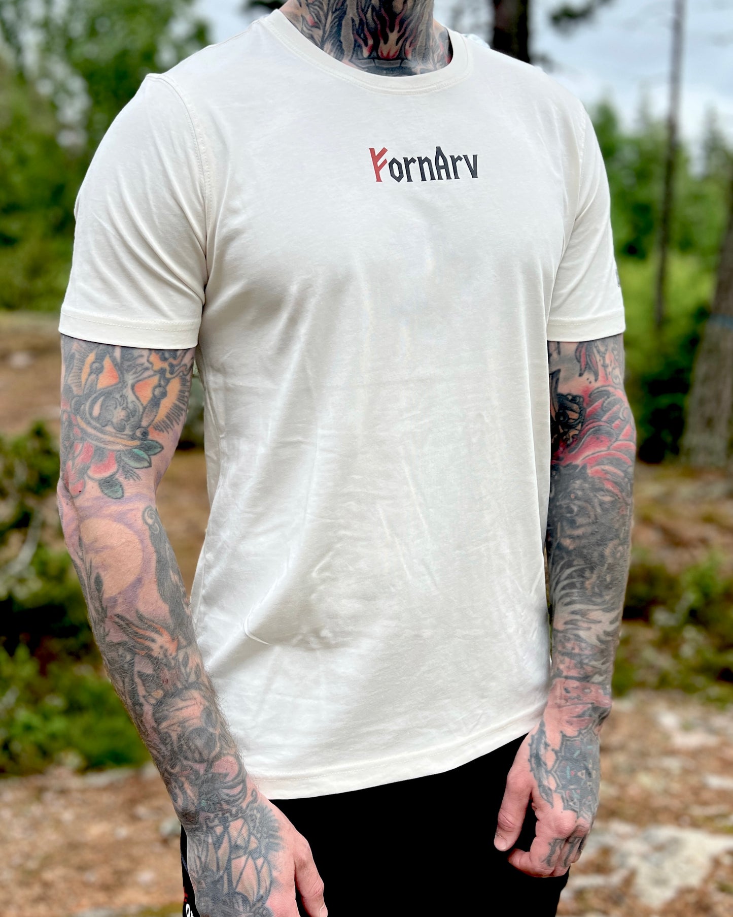 T-shirt - Torshammare Naturvit - UNISEX